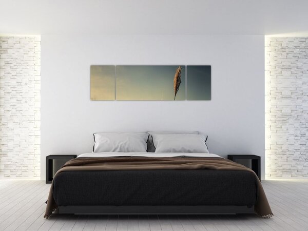 Obraz s trávou (170x50 cm)