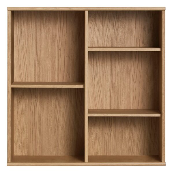 Závěsná knihovna v dekoru dubu v přírodní barvě 70x70 cm Mistral – Hammel Furniture