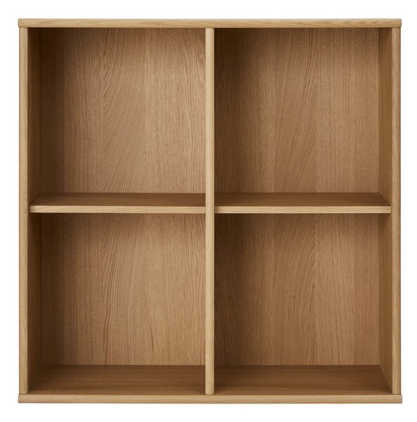 Závěsná knihovna v dekoru dubu v přírodní barvě 70x70 cm Mistral – Hammel Furniture