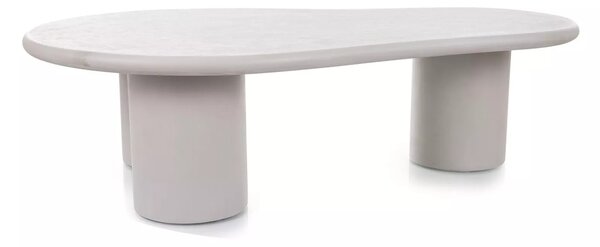Signal Konferenční stolek Selena 130 cm světle šedý