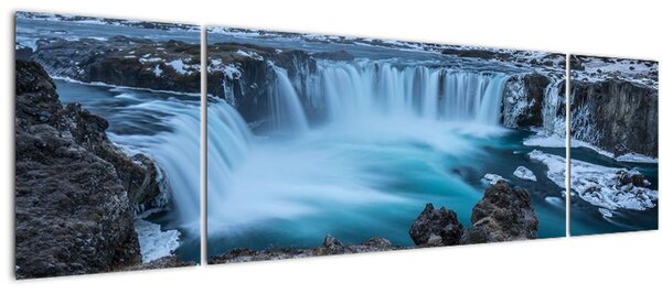 Obraz - Výhled na vodopády (170x50 cm)