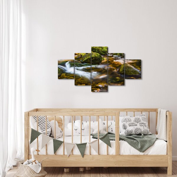 Obraz potůčku (125x70 cm)