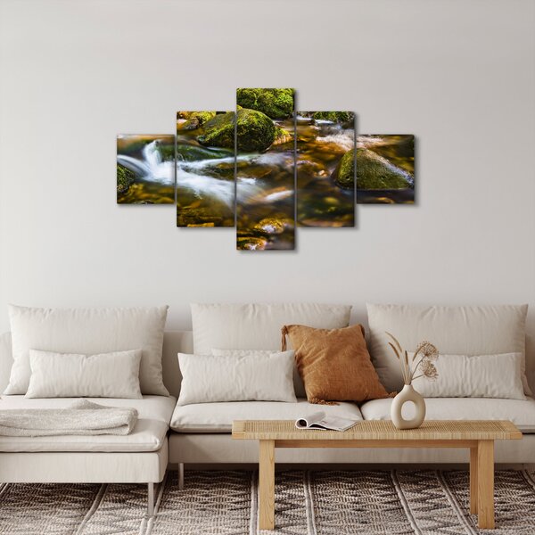 Obraz potůčku (125x70 cm)