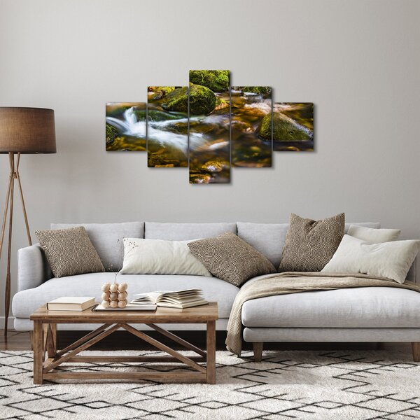 Obraz potůčku (125x70 cm)