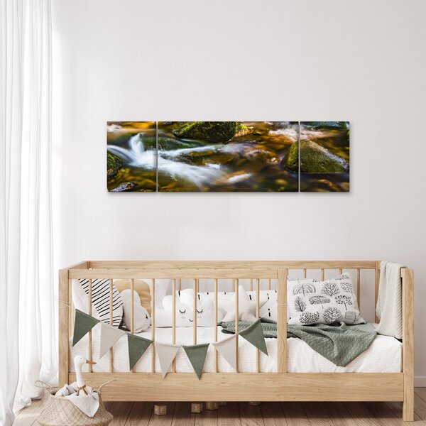 Obraz potůčku (170x50 cm)