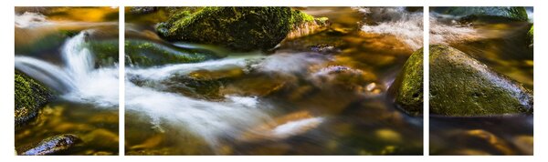Obraz potůčku (170x50 cm)