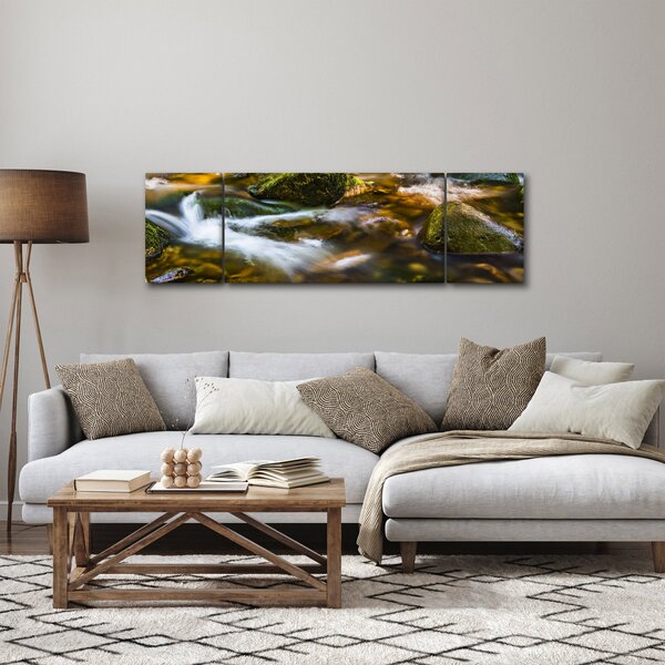Obraz potůčku (170x50 cm)