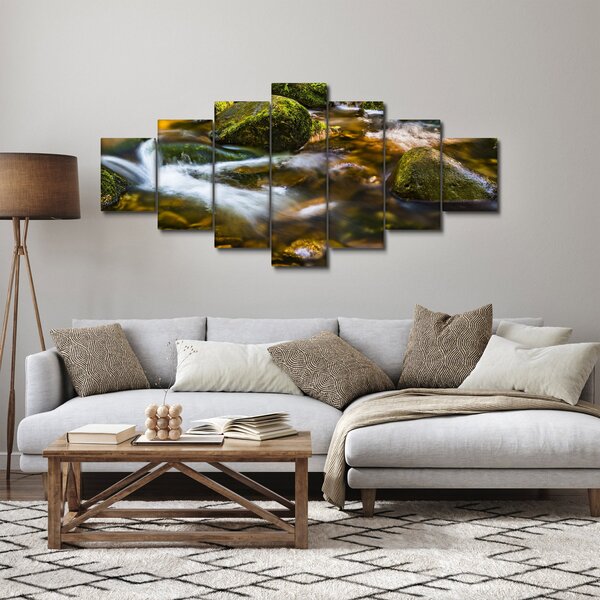 Obraz potůčku (210x100 cm)