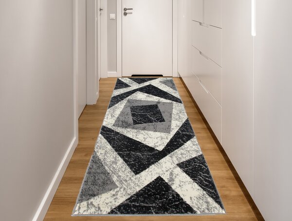 Makro Abra Moderní kusový koberec CHEAP K855A šedý Rozměr: 120x180 cm