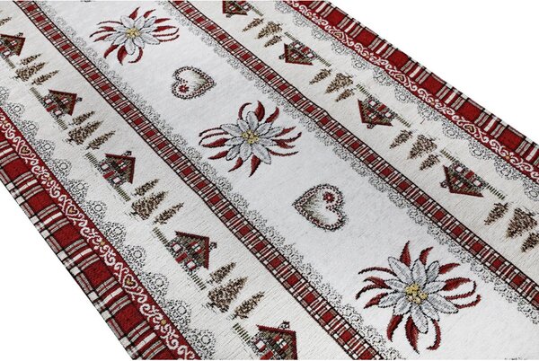 Gobelínový běhoun na stůl Chenille IT032 Barva Vícebarevná Rozměry 40x180 cm