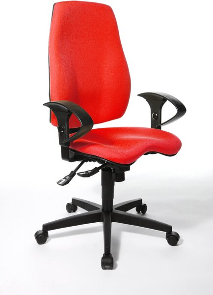 Topstar Kancelářská židle Star 20 SY - synchro, červená