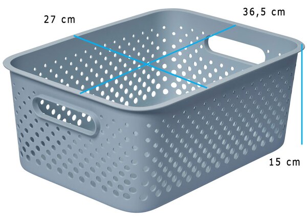 SmartStore Úložný košík Essence L Barva: bílá