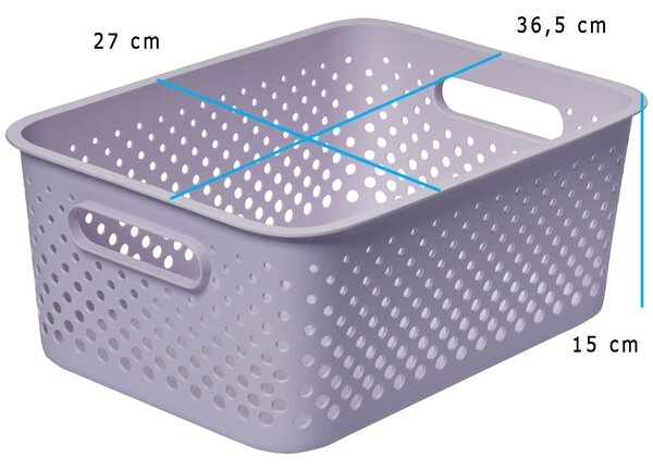 SmartStore Úložný košík Essence L Barva: bílá