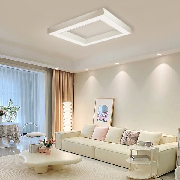 Immax NEO CANTO SLIM Smart stropní svítidlo 80x80cm 60W bílé Zigbee 3.0