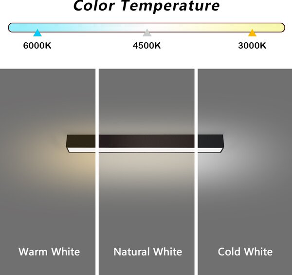 Immax NEO LITE LUNGO Smart strop svítidlo ČERNÉ 58cm 20W 1520lm Tuya WiFi BEACON