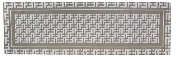 Gobelínový běhoun na stůl Glamour béžový Chenille IT105 Barva Béžová Rozměry 40x130 cm