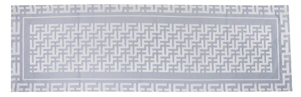 Gobelínový běhoun na stůl Glamour šedý Chenille IT105 Mondo Italia Barva Šedá Rozměry 40x130 cm