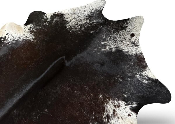 Dekorační hovězí kůže 3,3 m2 černobílá sůl a pepř 451