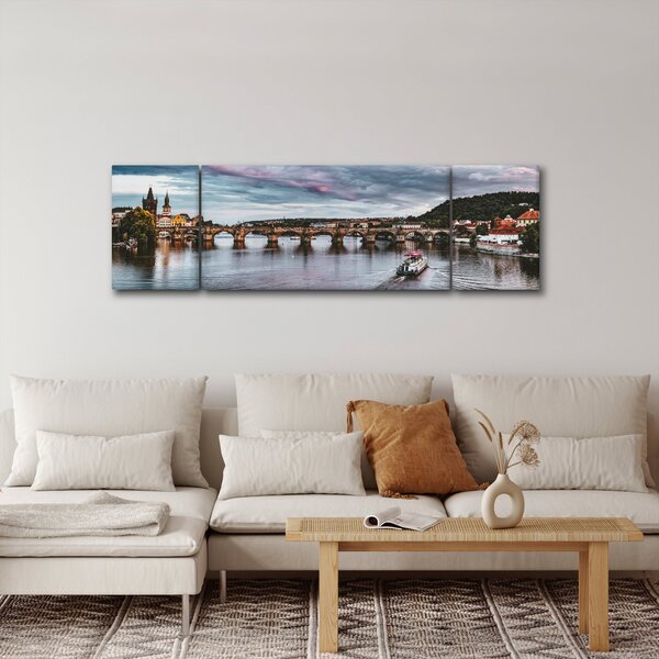 Obraz Vltavy (170x50 cm)