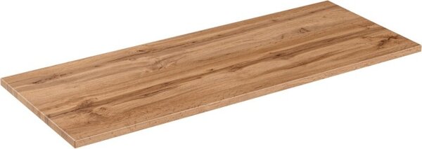 Comad Koupelnová sestava Casad s deskou, umyvadly, zrcadly a skříňkami 120 cm bílá/dub wotan