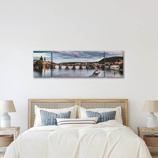 Obraz Vltavy (170x50 cm)