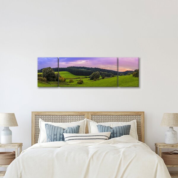 Obraz louky (170x50 cm)