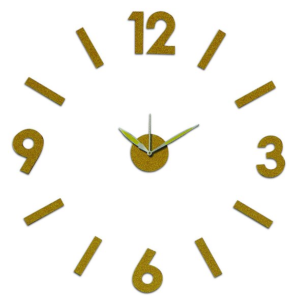 Nalepovací hodiny zlaté MPM Nalepovací hodiny E01.3775.80