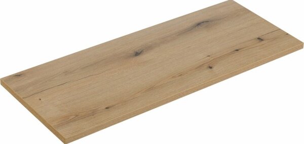 Comad Koupelnová sestava Nova White s deskou a umyvadly 140 cm bílá/dub evoke
