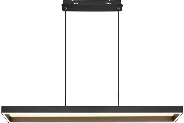Globo Lighting Sola závěsné svítidlo 1x70 W černá 15643