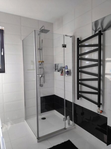 Regnis Kalipso MIX, Topné těleso 300x1000mm, 356W, černá matná, MK100/30/BLACK