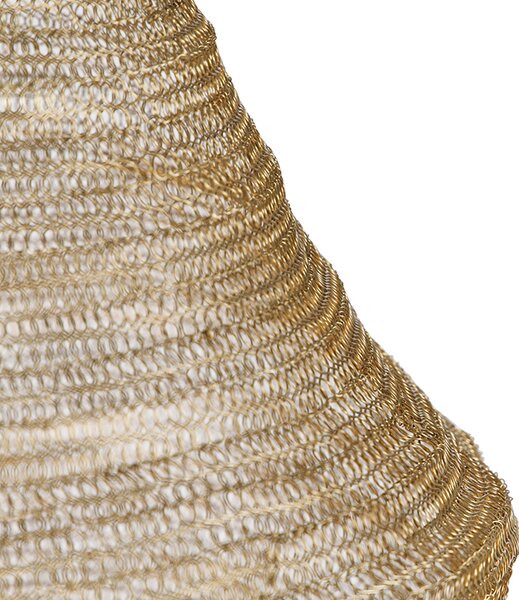Orientální závěsné svítidlo zlaté 45 cm - Nidum L