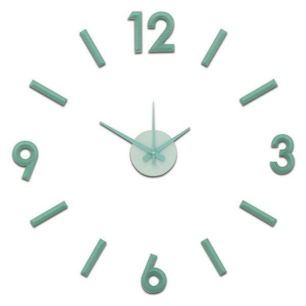 Nalepovací hodiny zelené MPM Nalepovací hodiny E01.3771.40