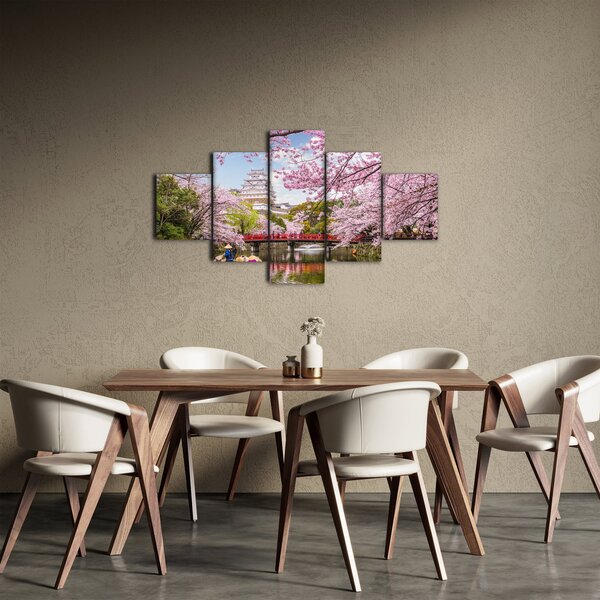Obraz japonské třešně (125x70 cm)