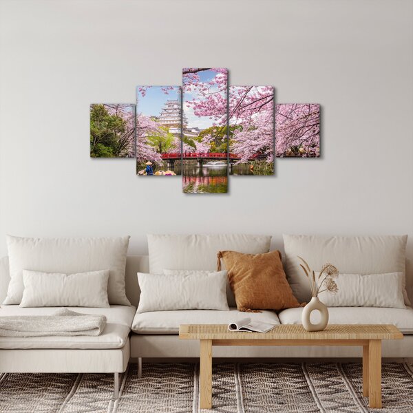 Obraz japonské třešně (125x70 cm)