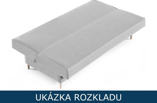 Pohovka s úložným prostorem Garik - Fresh 11 Barva nožiček: Buk přírodní