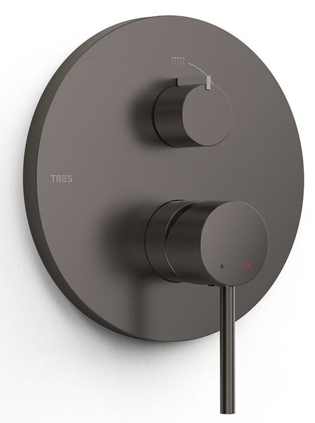 Tres Selection vanová baterie pod omítku grafitová 26228110GR