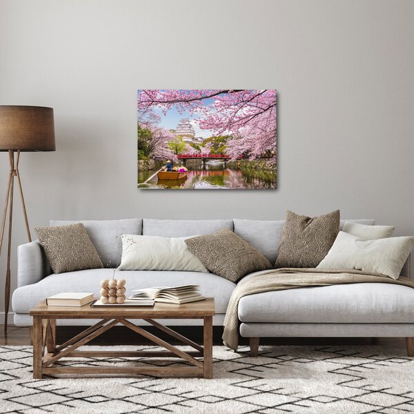 Obraz japonské třešně (70x50 cm)