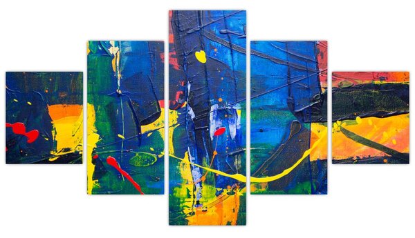 Obraz - Abstrakce (125x70 cm)