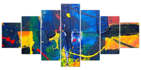 Obraz - Abstrakce (210x100 cm)