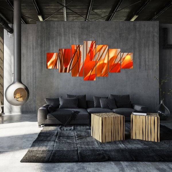 Obraz okvětních lístků (210x100 cm)
