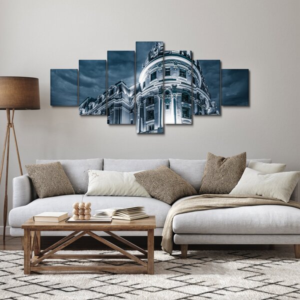 Obraz architektury v temnu (210x100 cm)