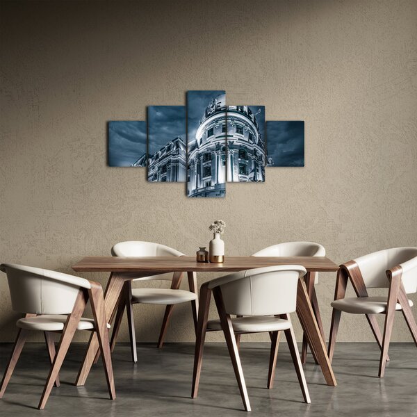Obraz architektury v temnu (125x70 cm)