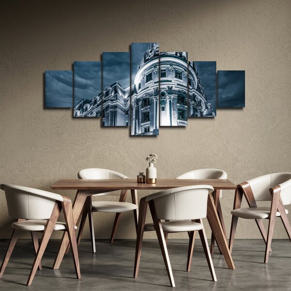 Obraz architektury v temnu (210x100 cm)