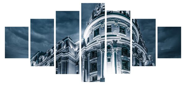 Obraz architektury v temnu (210x100 cm)