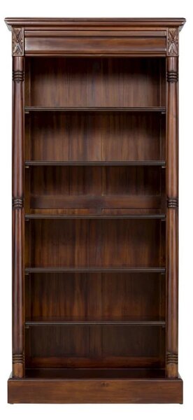 Sob nábytek - Dřevěná knihovna masiv Oxford II 180 cm mahagon - F0A00000931W