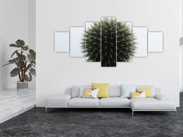 Obraz květinové koule (210x100 cm)