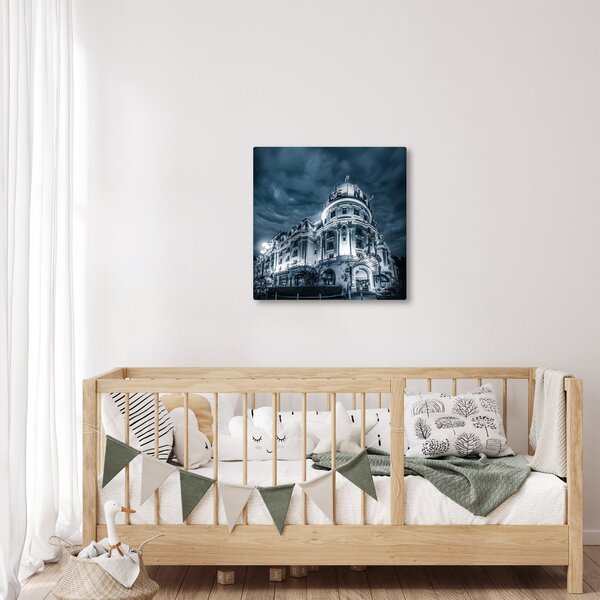 Obraz architektury v temnu (30x30 cm)