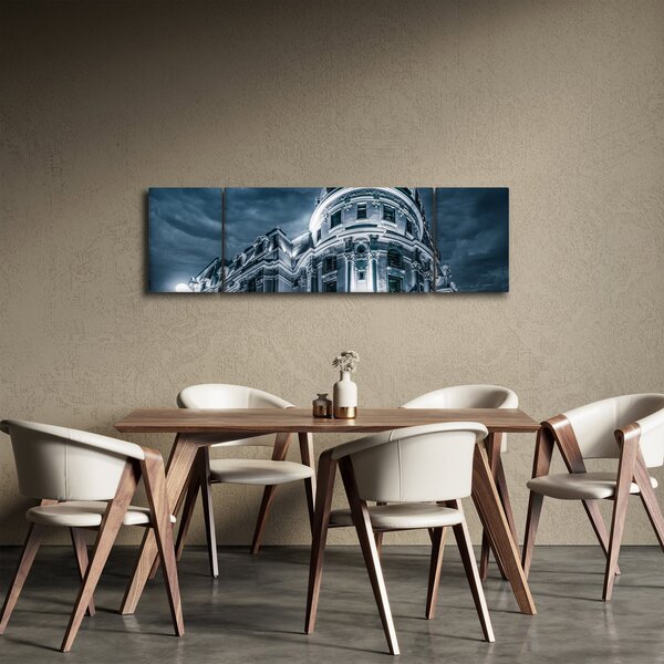 Obraz architektury v temnu (170x50 cm)