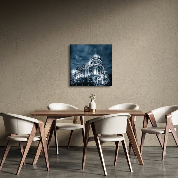 Obraz architektury v temnu (30x30 cm)
