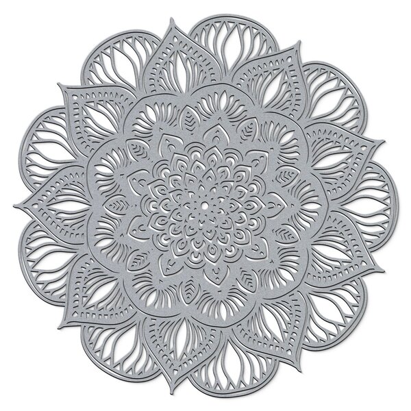 DUBLEZ | Vyřezávaná 3D Mandala - lotosový květ | Obraz